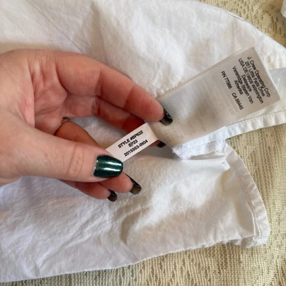 J. Crew cottage top in poplin cotton - Picture 8 of 12